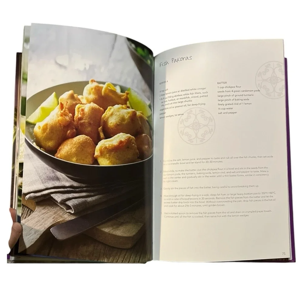 Cooking School Indian Flavors Hardback Recipe Book Love Food